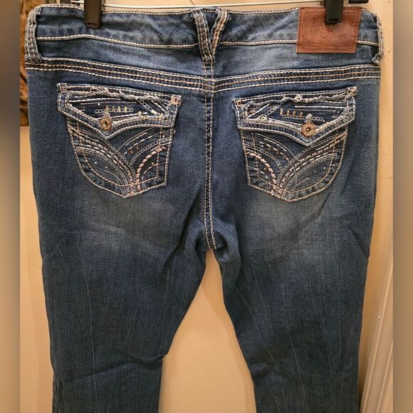 Ariya Denim - Ariya Women's Classic Blue Straight Leg Jeans Size 11 31"inseam